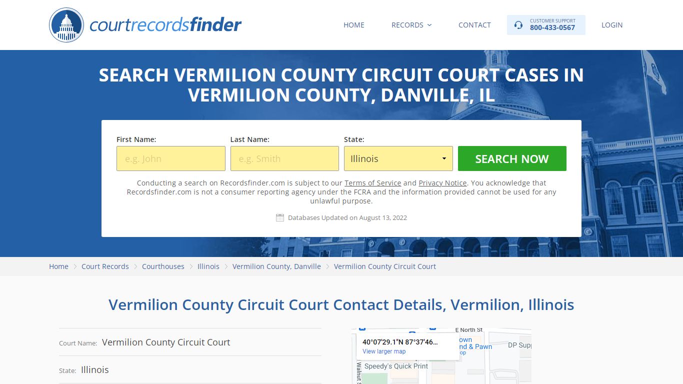 Vermilion County Circuit Court Case Search - Vermilion ...